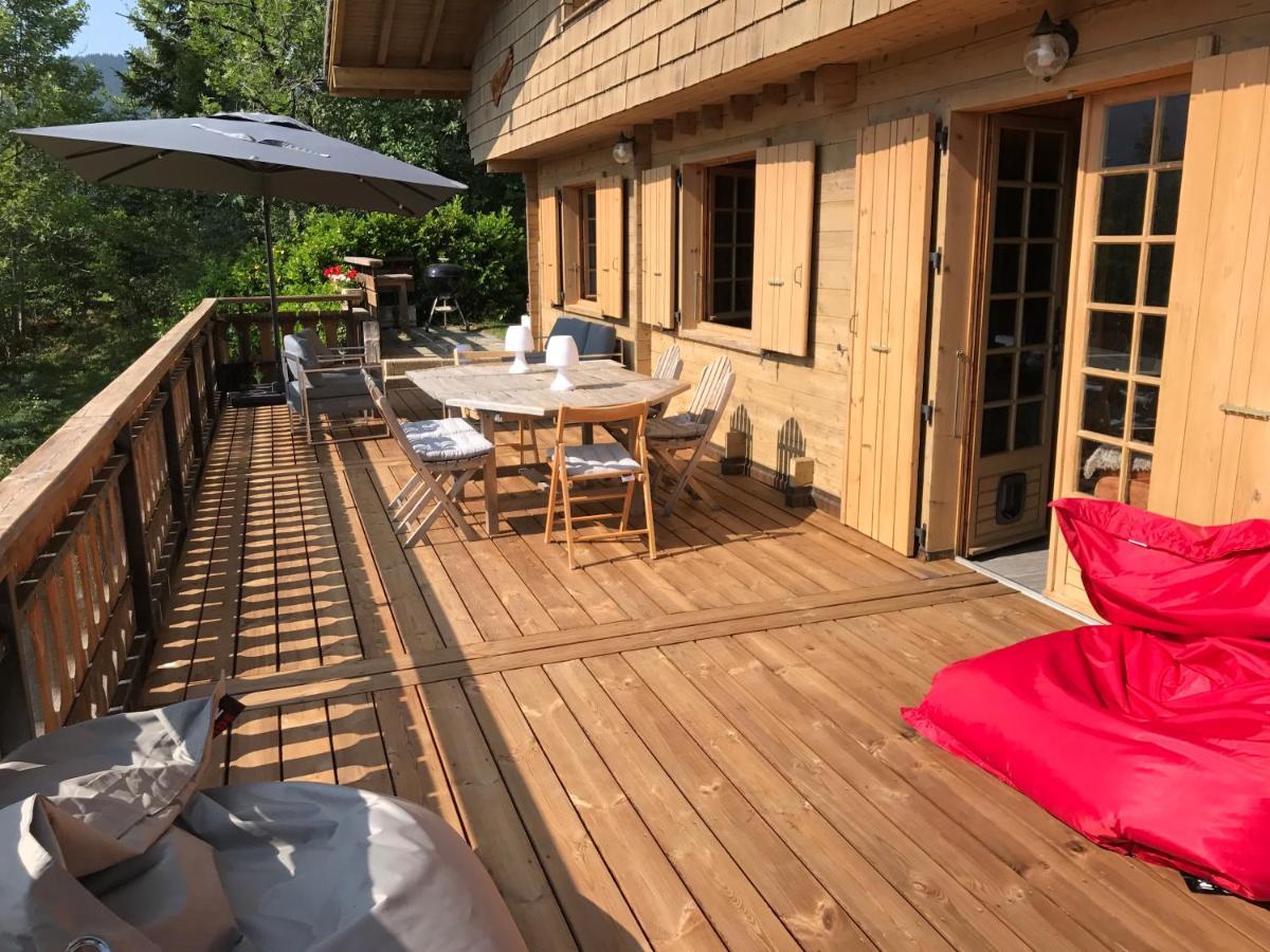Chalet Les Marmottes Saint-Jean-de-Sixt Buitenkant foto